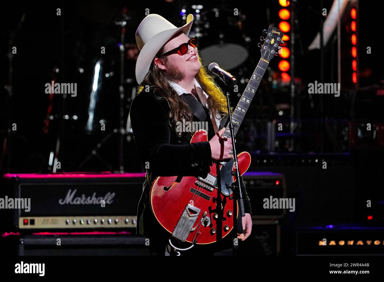 Marcus King performs at the 8th annual Love Rocks NYC concert ...