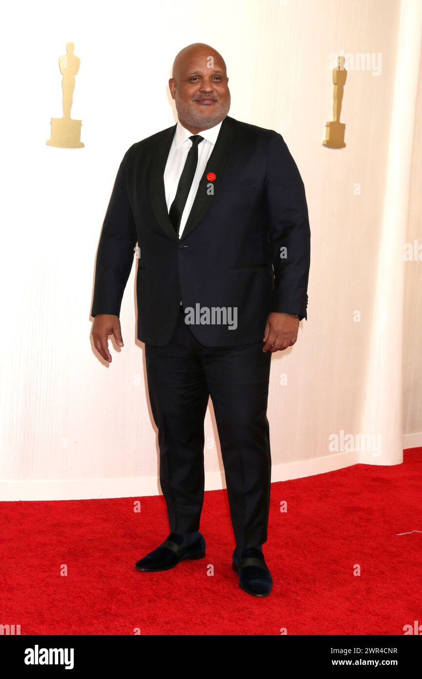Paul Garnes bei der Oscar Verleihung 2024 / 96th Annual Academy Awards im Dolby Theatre. Los Angeles, 10.03.2024 Stock Photo