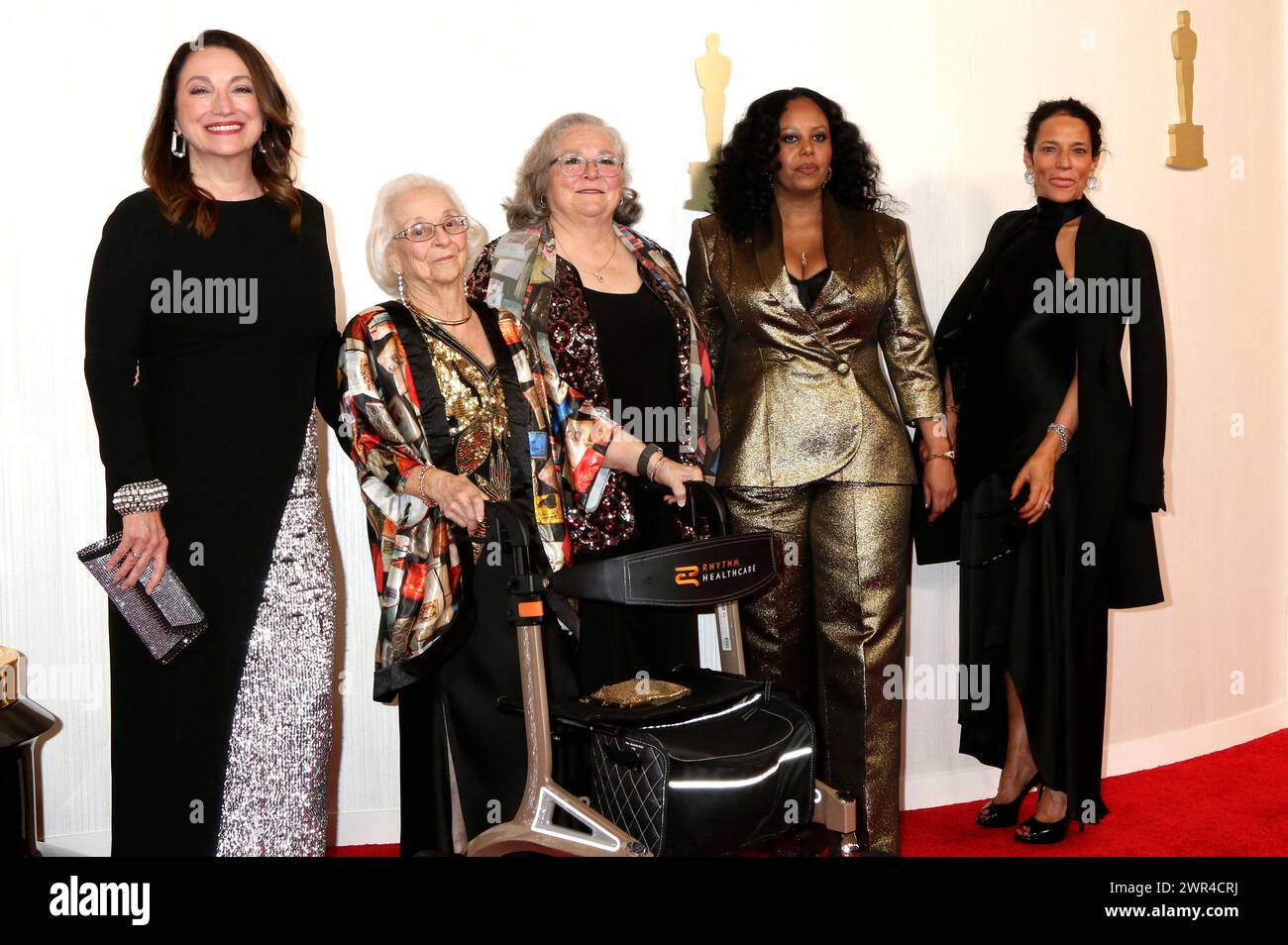 Grace Linn und Gäste bei der Oscar Verleihung 2024 / 96th Annual Academy Awards im Dolby Theatre. Los Angeles, 10.03.2024 Stock Photo