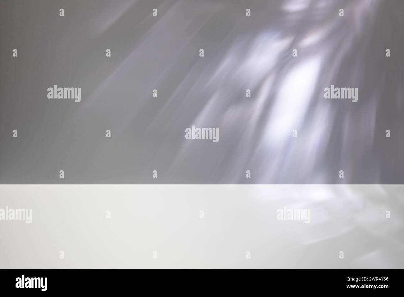 Bezel Scene Shadow In Mock up 3d room scene with natural window shadows overlay Stock Photo ...