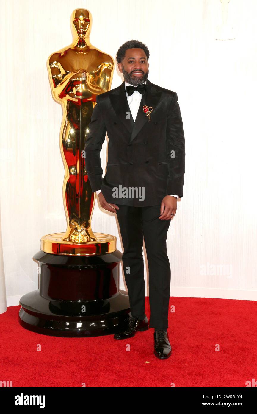 Jermaine Johnson bei der Oscar Verleihung 2024 / 96th Annual Academy Awards im Dolby Theatre. Los Angeles, 10.03.2024 Stock Photo