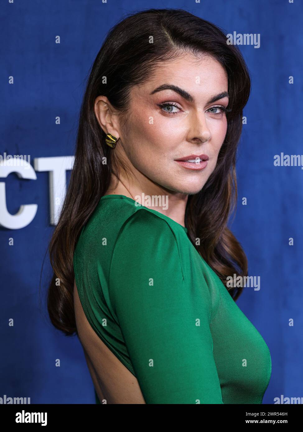 Beverly Hills, United States. 10th Mar, 2024. BEVERLY HILLS, LOS ANGELES, CALIFORNIA, USA - MARCH 10: Serinda Swan arrives at the DIRECTV Streaming With The Stars Oscar Viewing Party 2024 Hosted By Rob Lowe held at Spago Beverly Hills on March 10, 2024 in Beverly Hills, Los Angeles, California, United States. (Photo by Xavier Collin/Image Press Agency) Credit: Image Press Agency/Alamy Live News Stock Photo