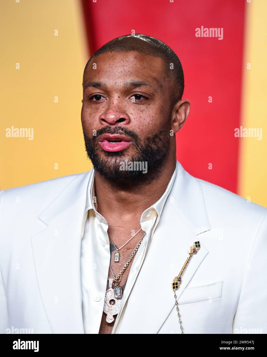 USA. 10th Mar, 2024. PJ Tucker walking on the red carpet at the 2024 ...