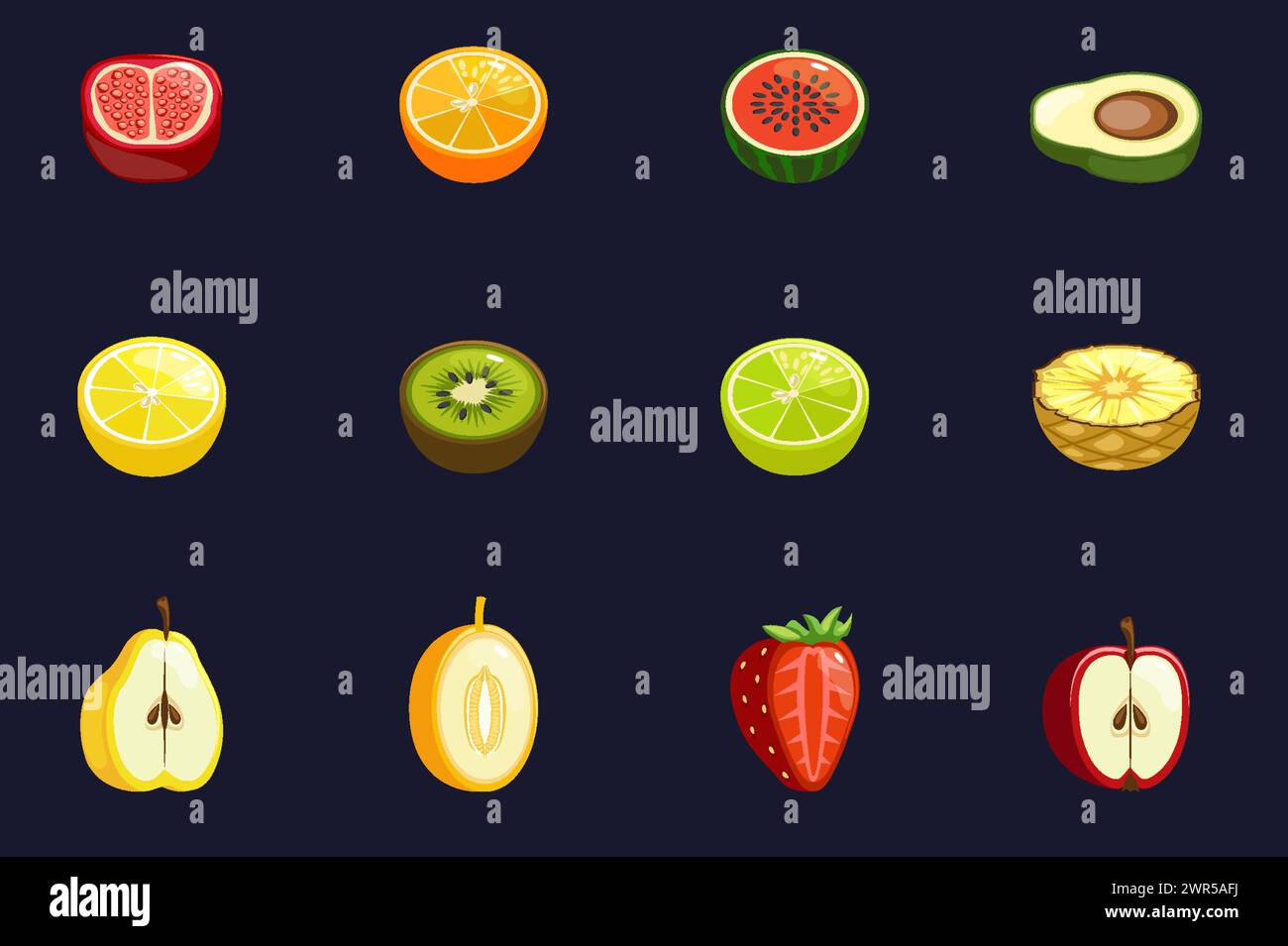 Fruit citrus lime Stock Vector Images - Alamy