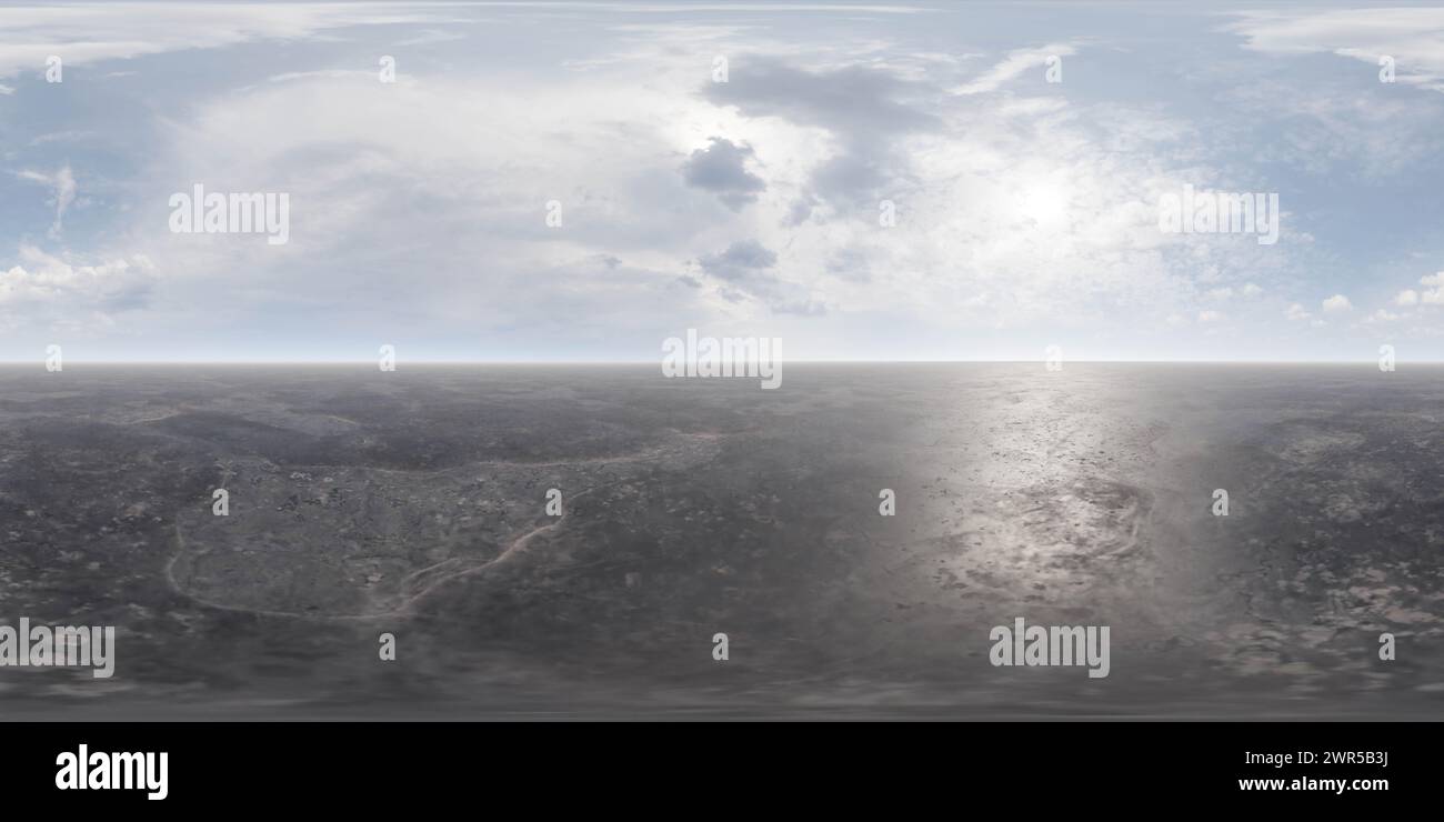 Dark Room With Multiple Wall Lights 360 panorama vr environment map ...