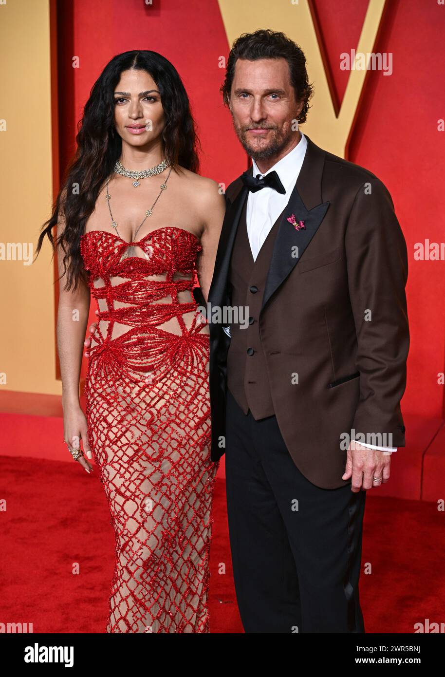 Los Angeles, USA. March 10th, 2024. Camila Alves and Jennifer Lawrence(00)