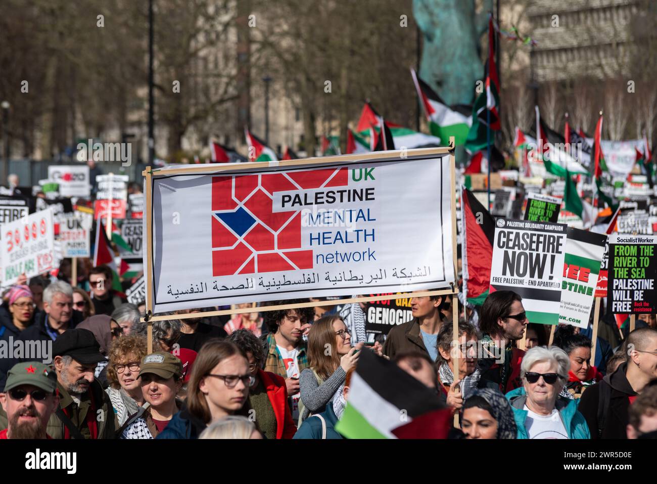 Uk palestine mental health network hi-res stock photography and images