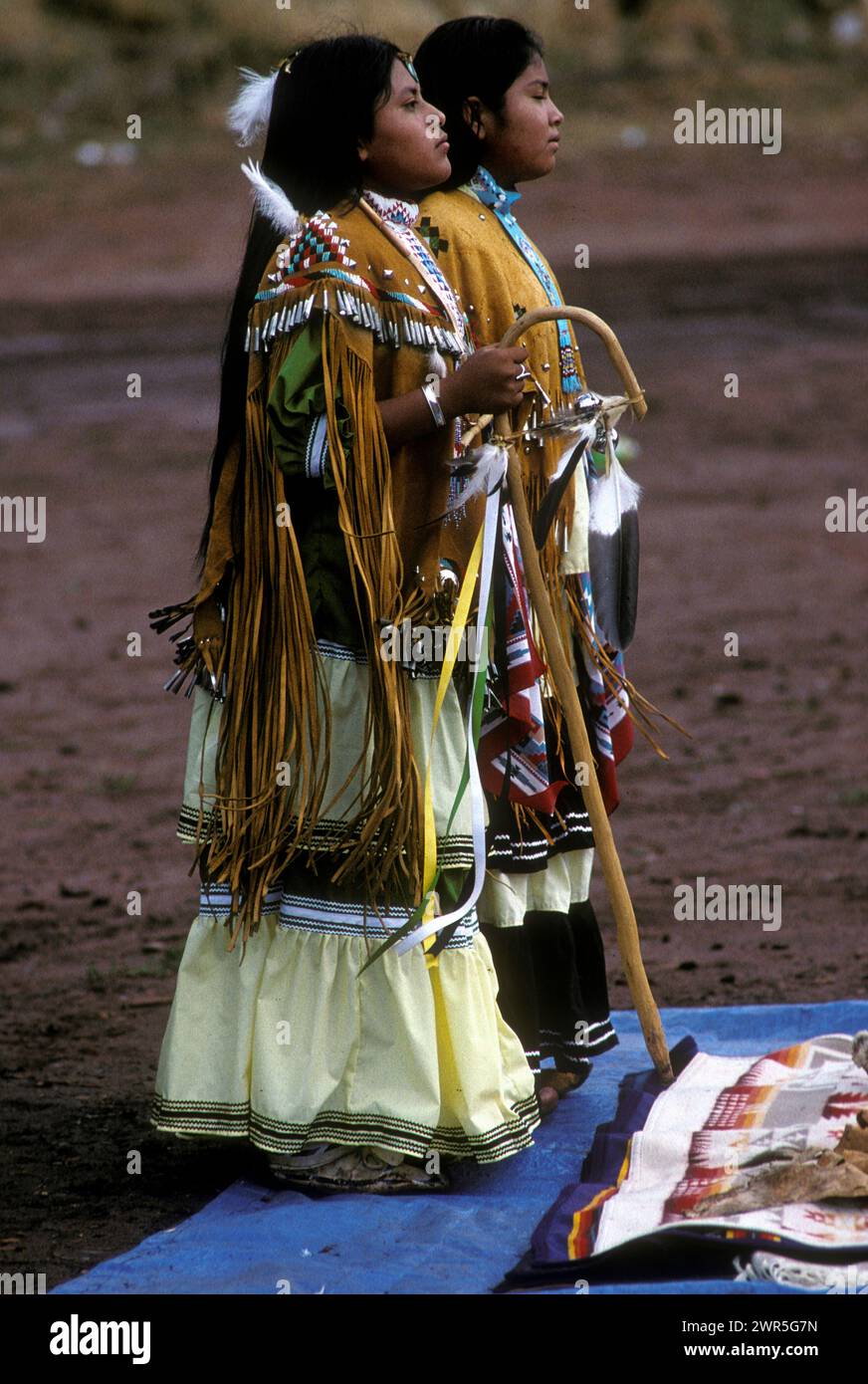 Apache Ceremony Stock Photo