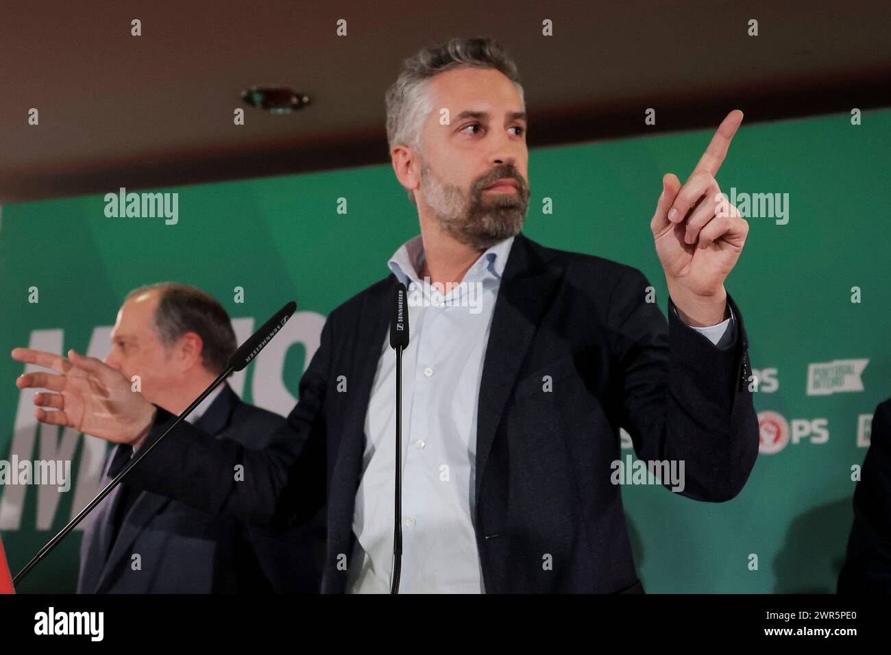 Lisbon, 10/03/2024 Election night at the Hotel Altis where the