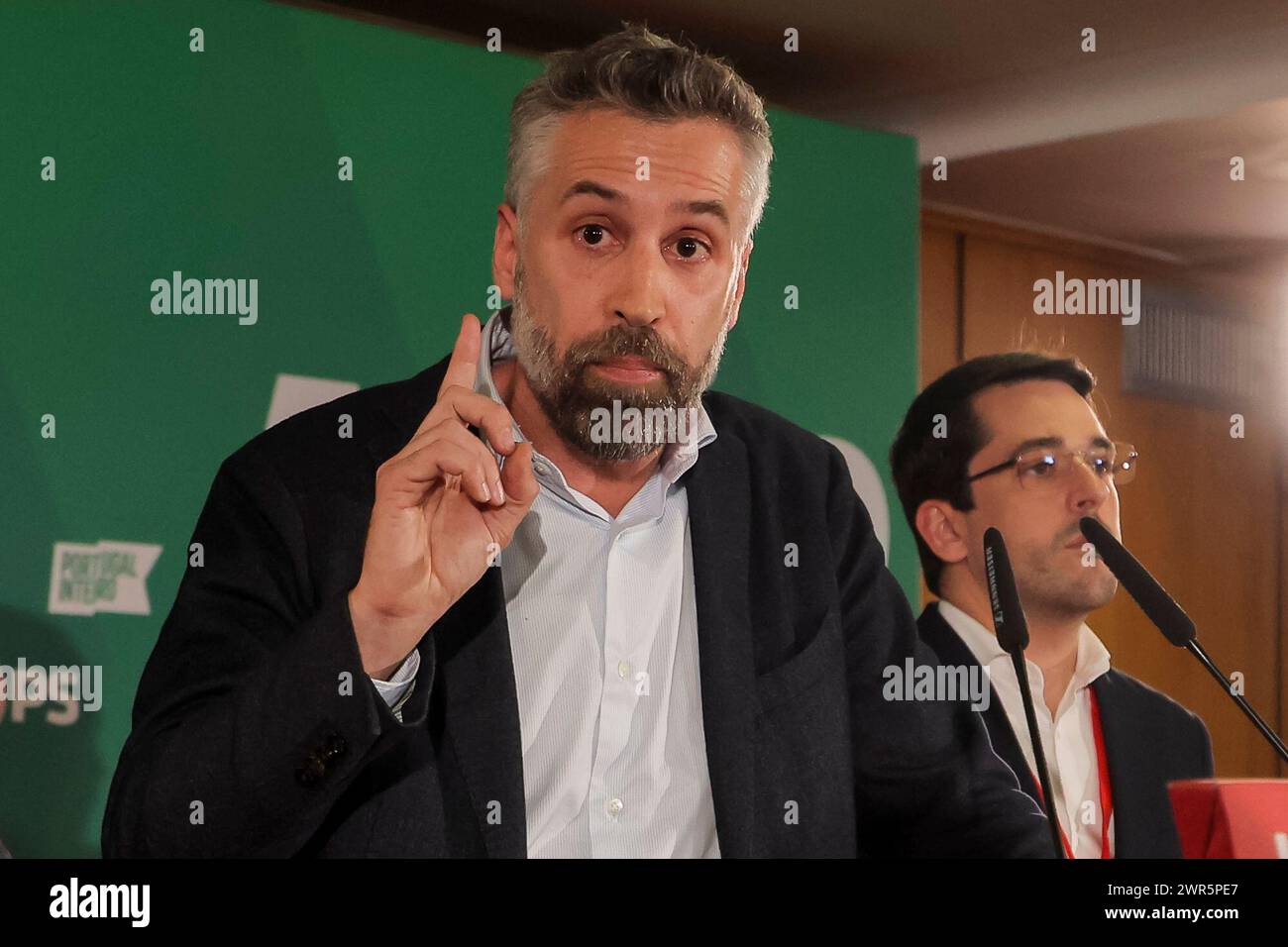 Lisbon, 10/03/2024 Election night at the Hotel Altis where the