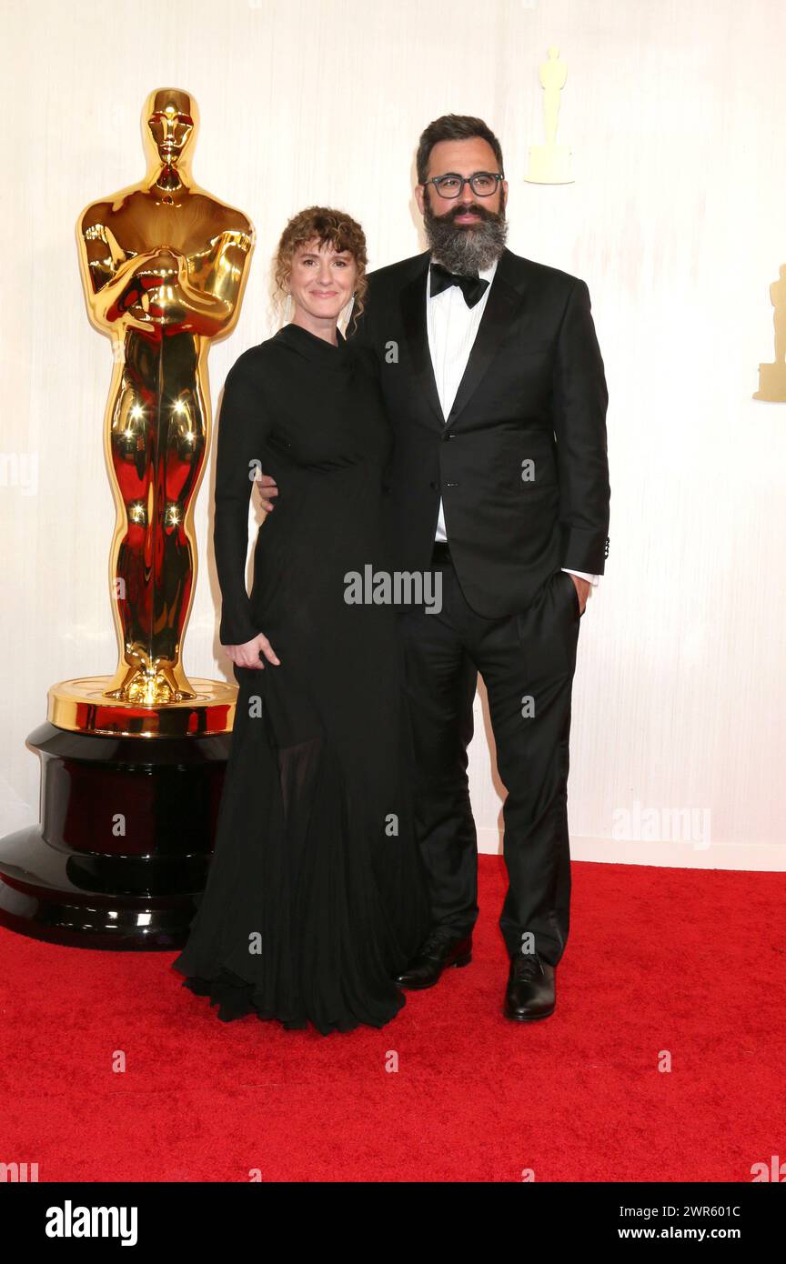 Jerusha Hess und Jared Hess bei der Oscar Verleihung 2024 / 96th Annual