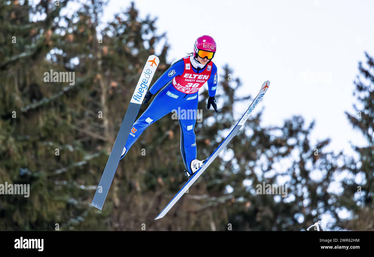 Viessmann Skispringen Weltcup Engelberg, Frauen Die deutsche