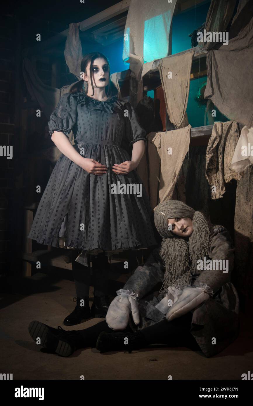 Scarefest Examples 04/10/19 Alton Towers, Scarefest Stock Photo - Alamy