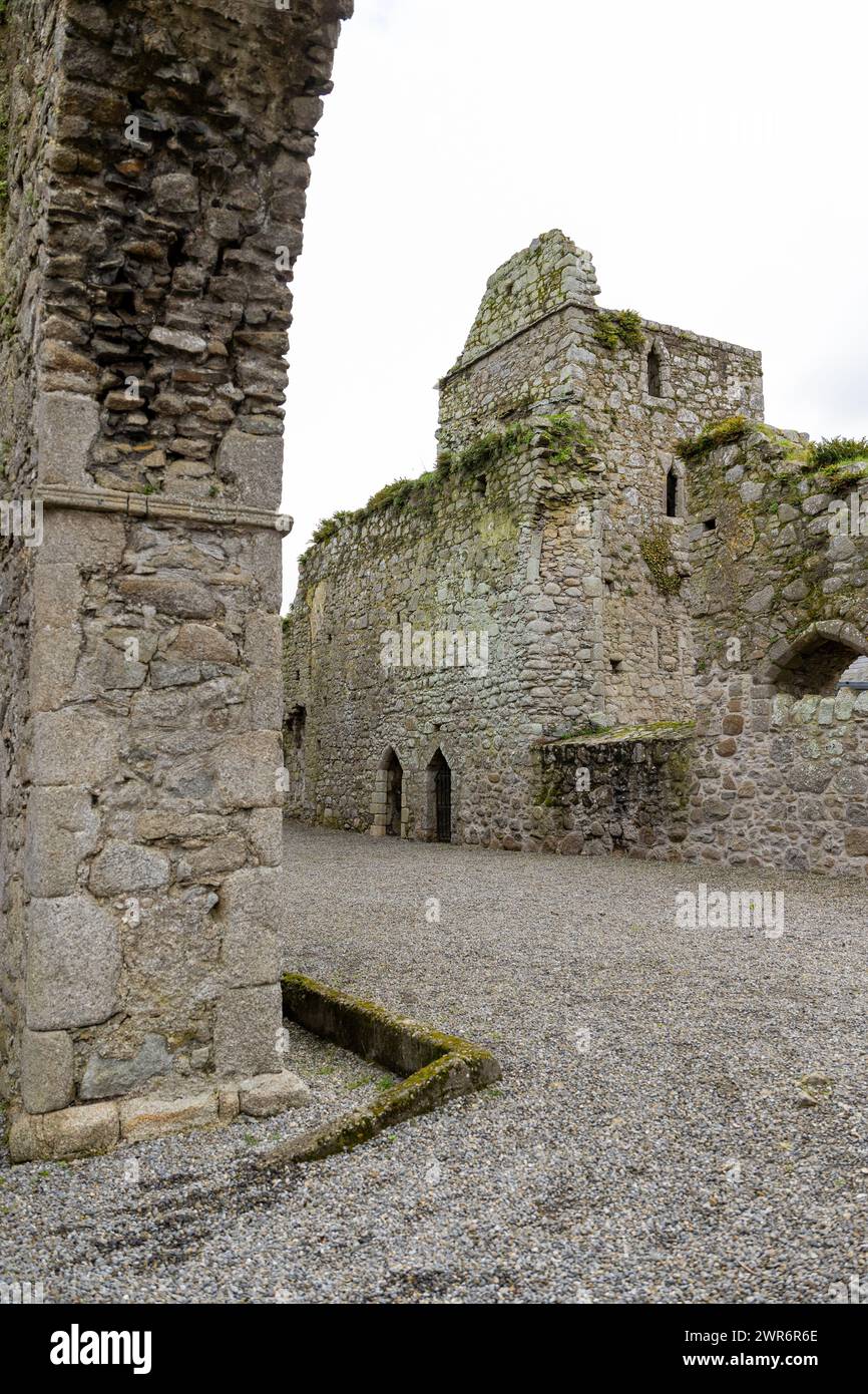 Castledermot Abbey, County Kildare, Ireland Stock Photo