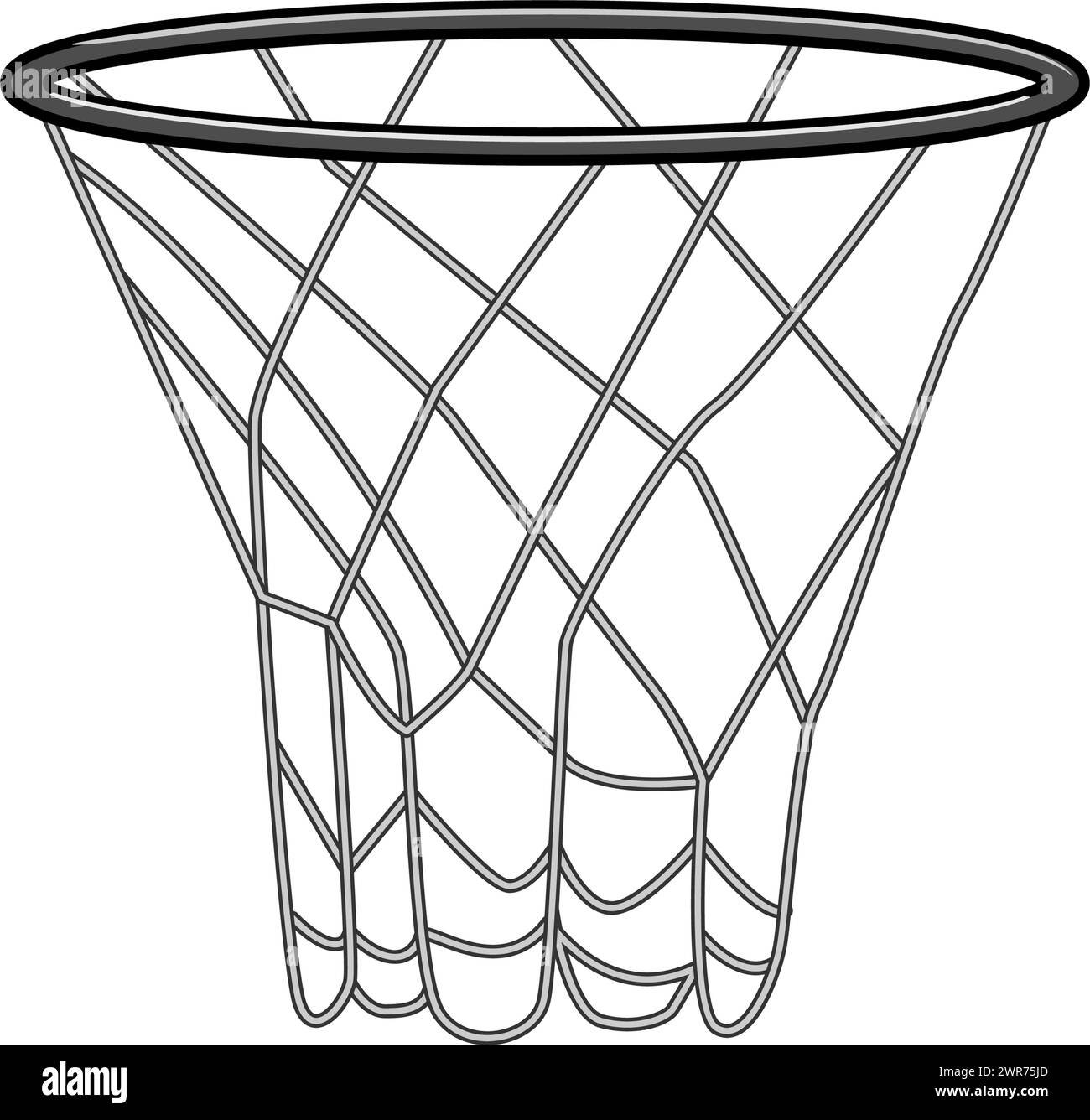 Basketball court empty Black and White Stock Photos & Images - Alamy