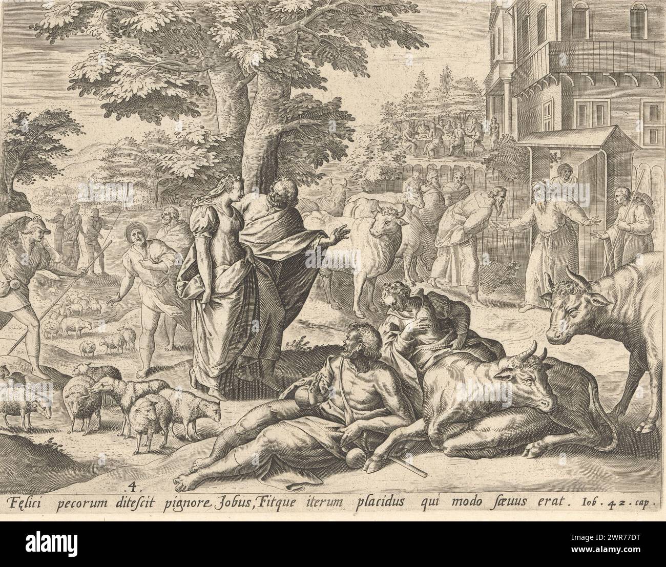 Job's prosperity restored, History of Job (series title), Thesaurus