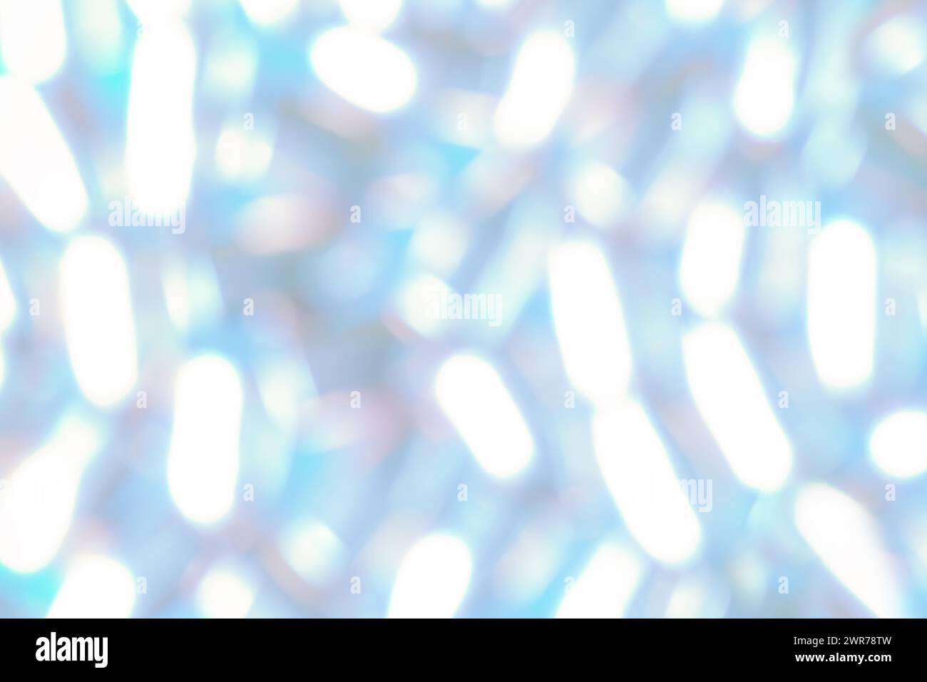 Abstract seamless blurred colorful blue texture or pattern composition bokeh Stock Photo