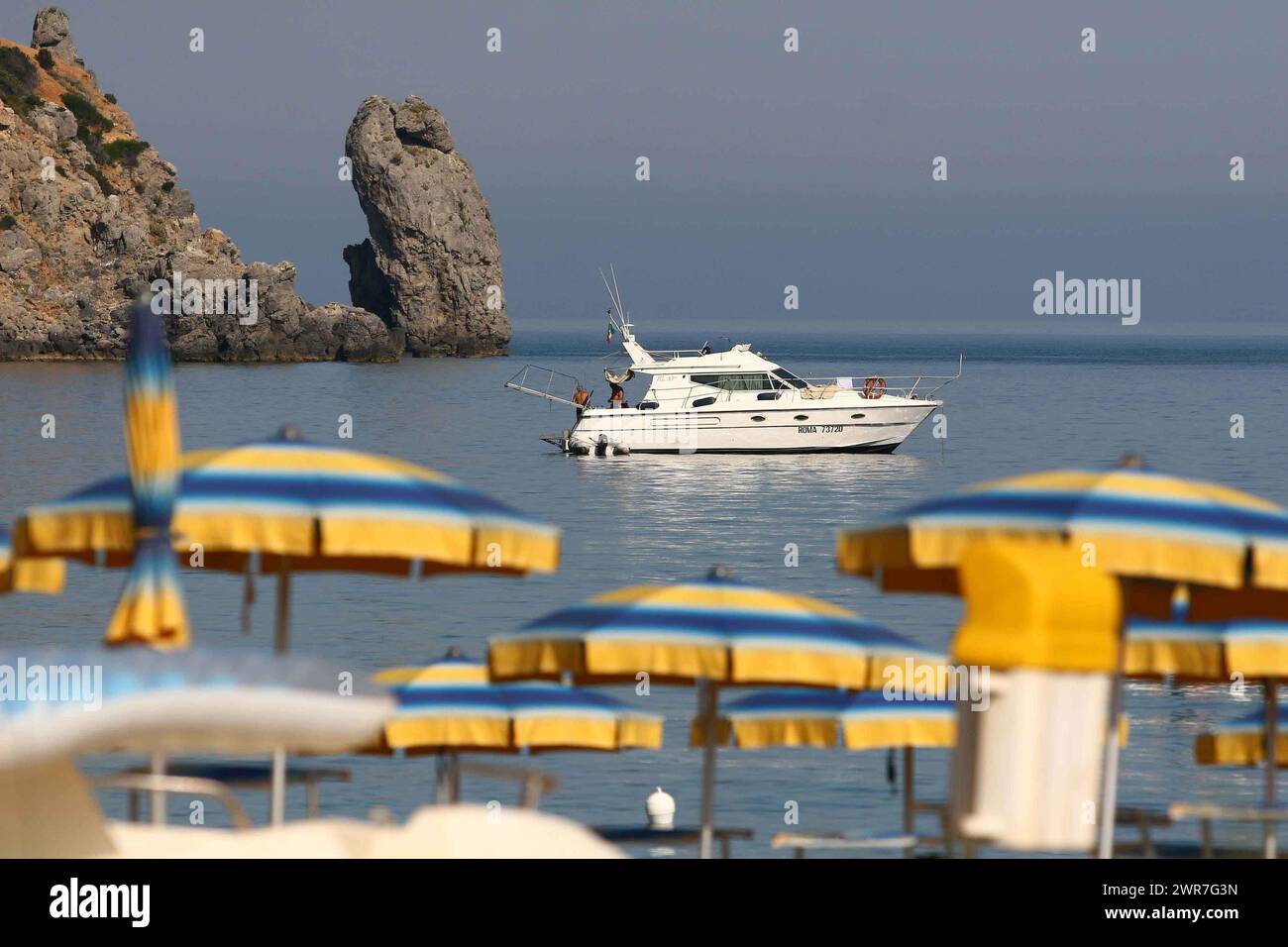 Mare Italiano e Spiagge per vacanze Stock Photo
