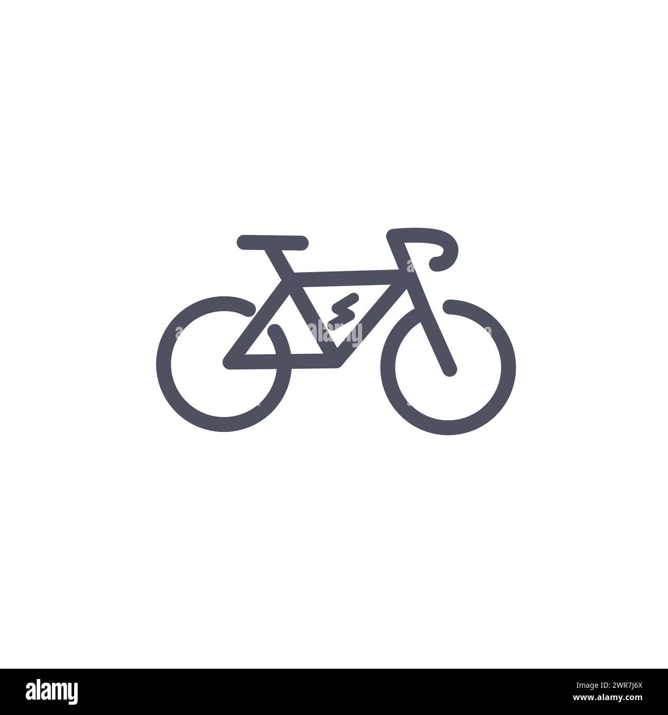illustration-of-icon-electric-bicycle-stock-photo-alamy