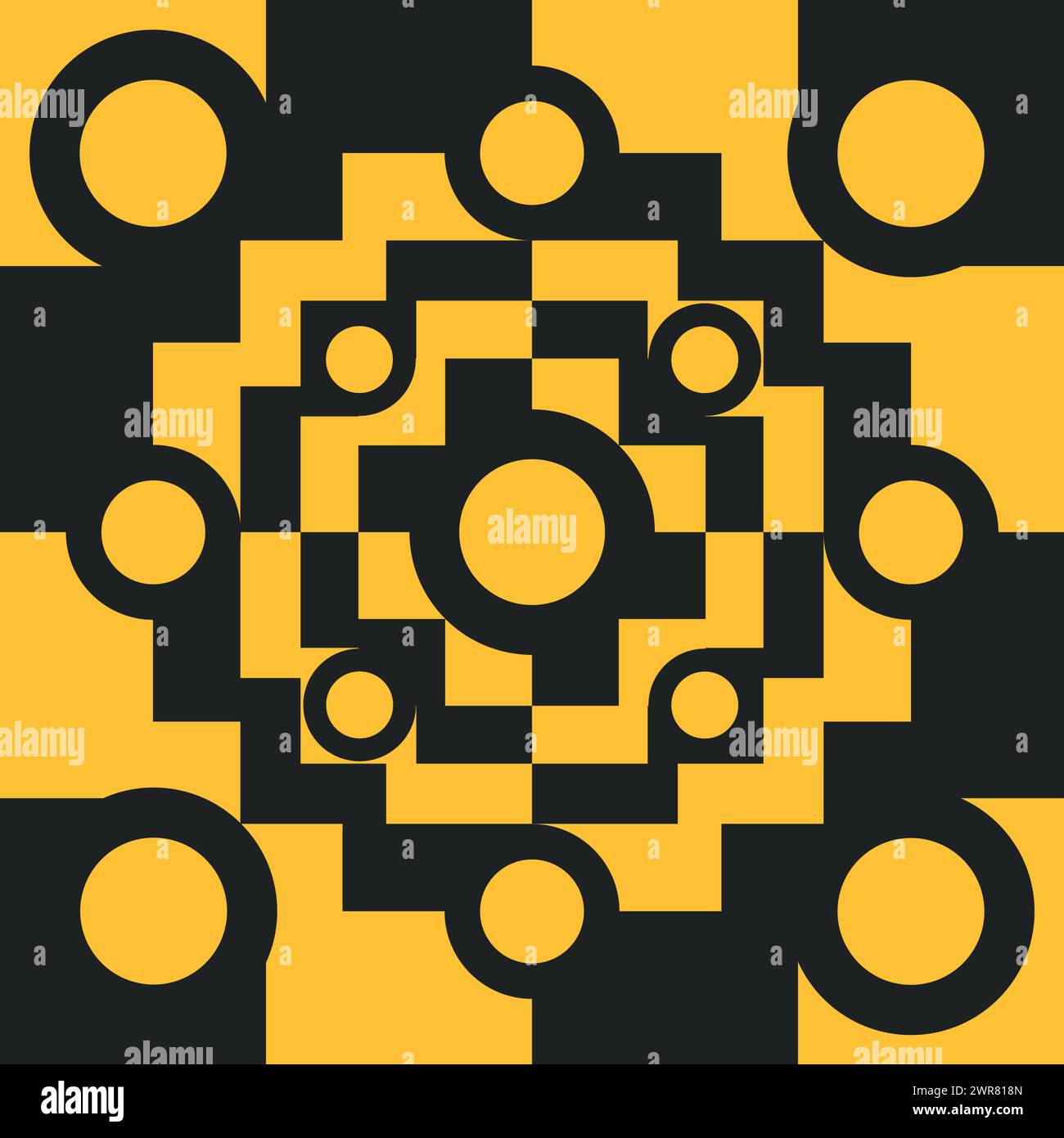 Squares and Geometric Shapes Pattern Stock Vector Image & Art - Alamy
