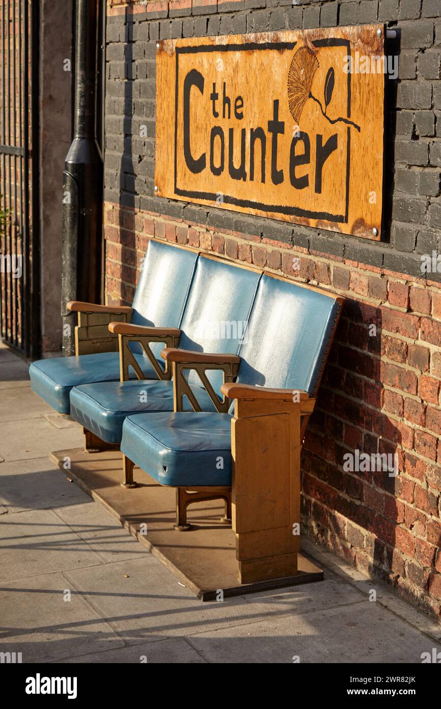 The Counter Cafe, Hackney Wick, London, United Kingdom Stock Photo