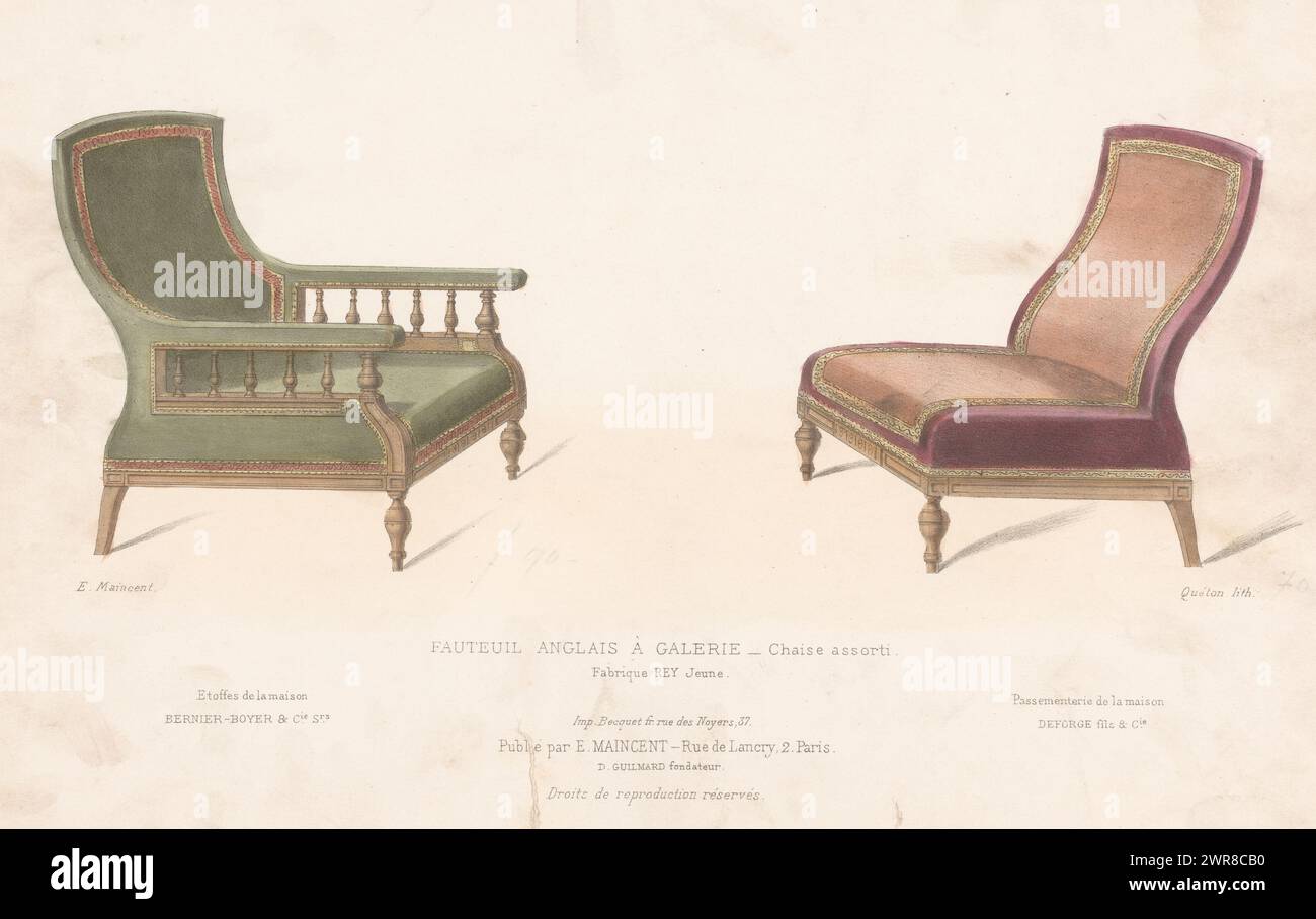 Armchair anglais a gallery hires stock photography and images Alamy