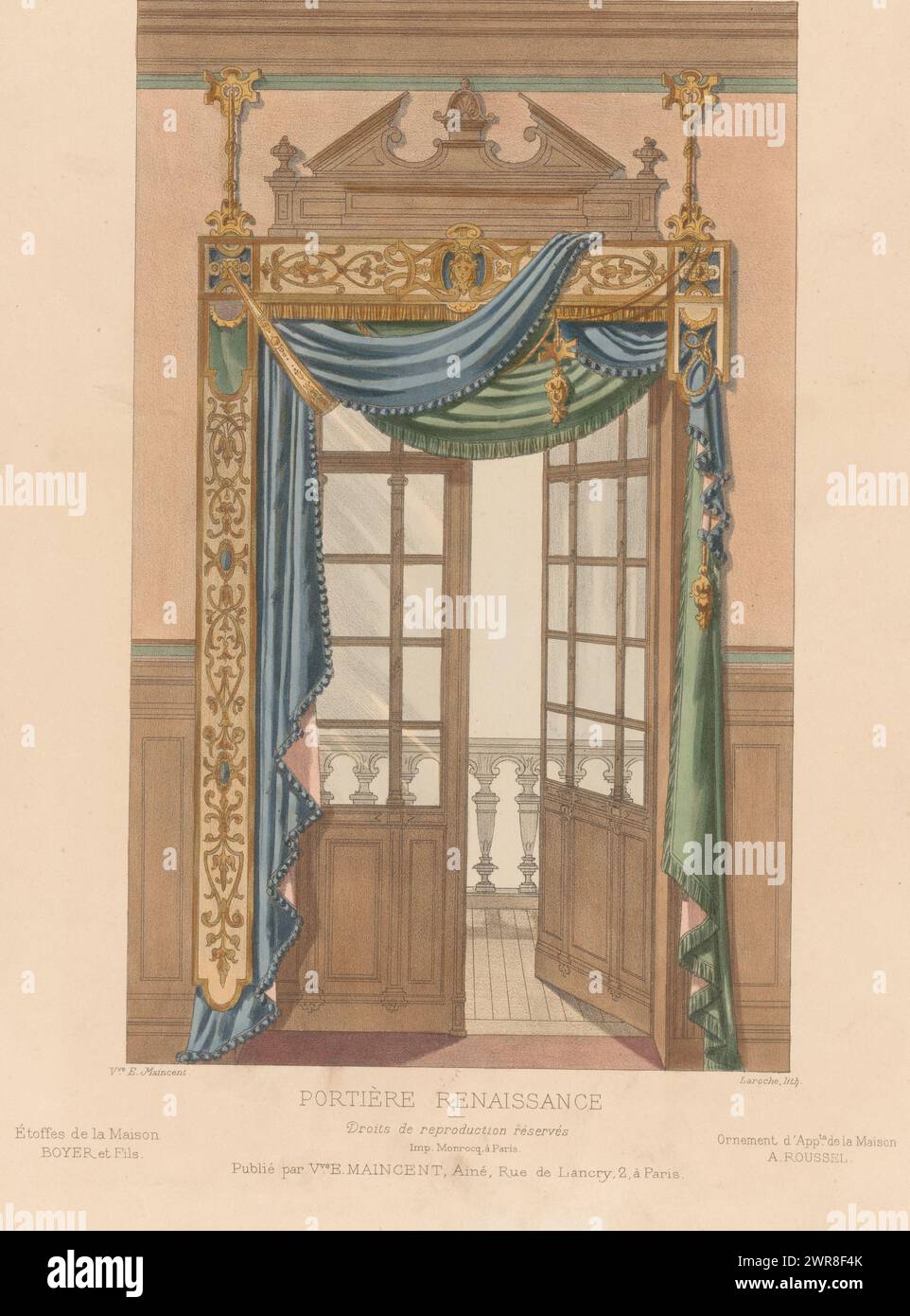 Curtain Renaisance 343rd livraison hi-res stock photography and images - Alamy