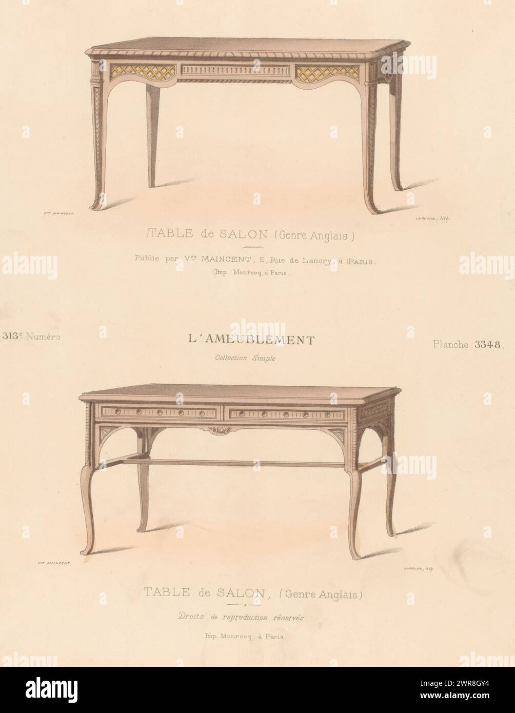 Two english style coffee tables hires stock photography and images Alamy