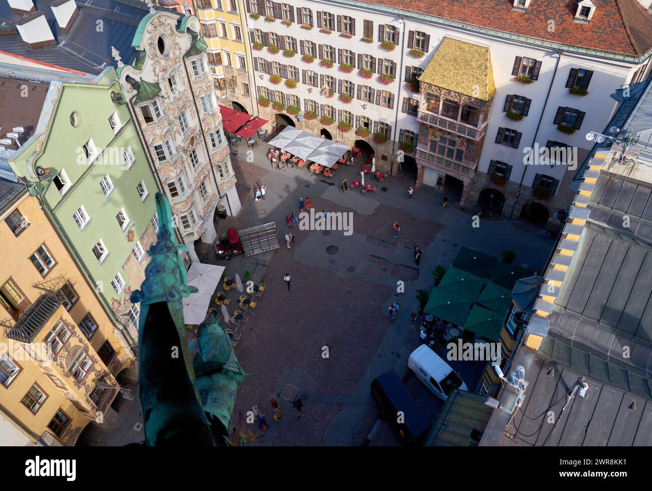 Innsbruck, Austria – September 21, 2023. The Golden Roof in Innsbruck ...