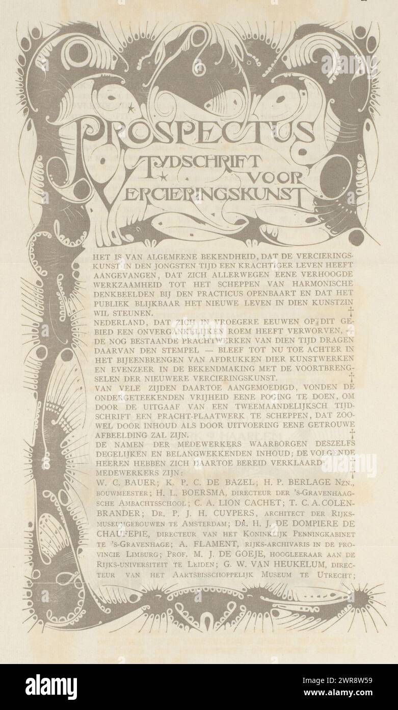 Decorative title page border hi-res stock photography and images - Alamy