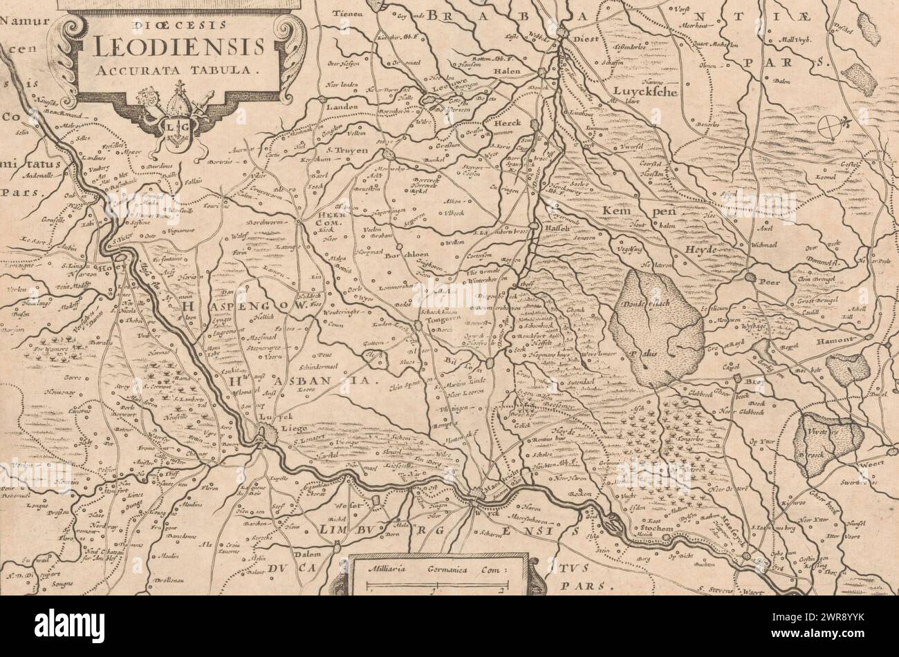 c. 1780 Seutter and Lotter map of Basel and canton, Switzerland