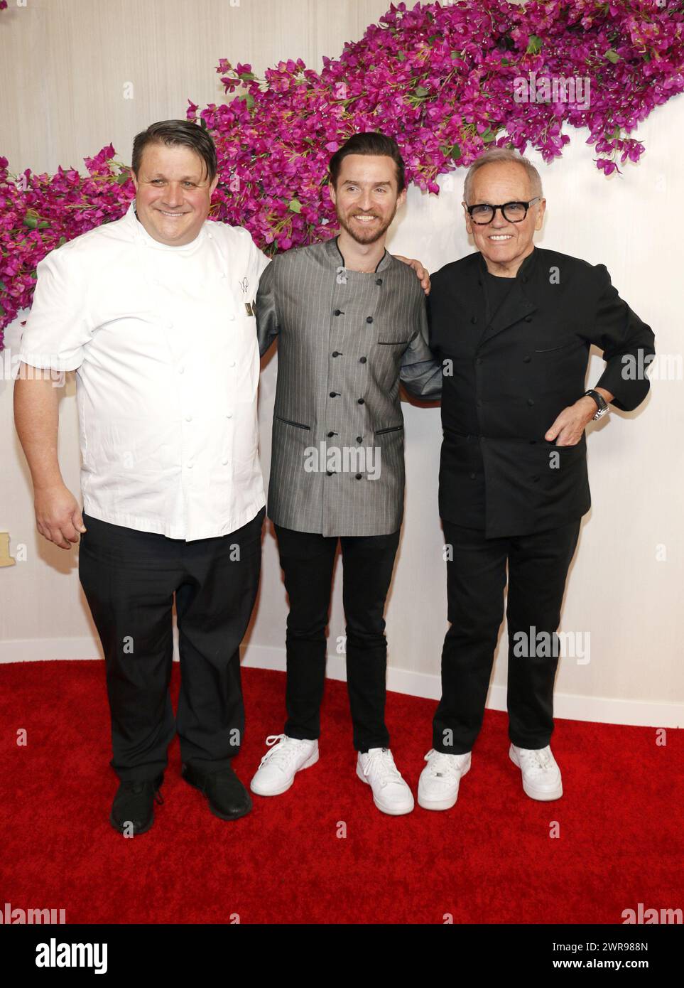 Byron Puck, Wolfgang Puck and Eric Klein at the 6th Annual Academy Awards held at the Dolby Theater in Hollywood, USA on March 10, 2024. Stock Photo