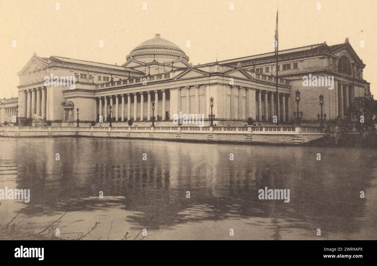 View of the Palace of Fine Arts at the World's Columbian Exposition in