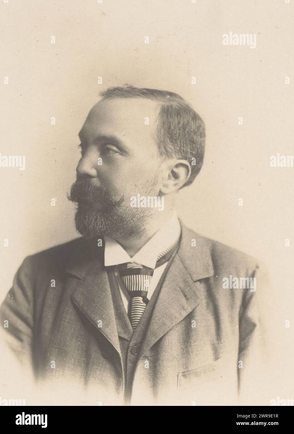 Bram Eldering, This photo is part of an album., Delboy & Baer, Lambertus Martinus Delboy, Johannes Baer, 1890 - 1910, photograph Stock Photo