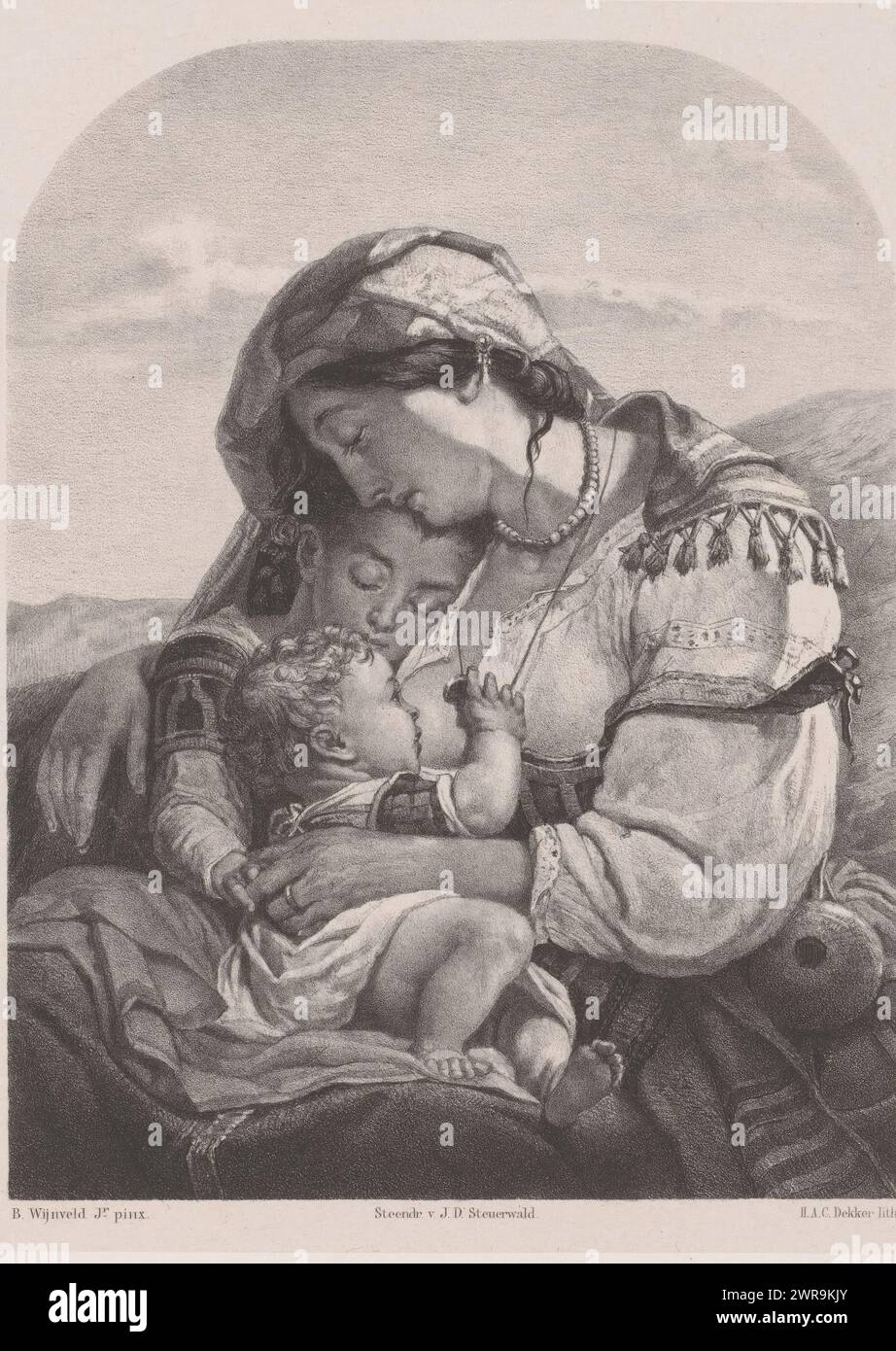 italian-woman-with-two-children-the-group-is-in-a-hilly-landscape-the