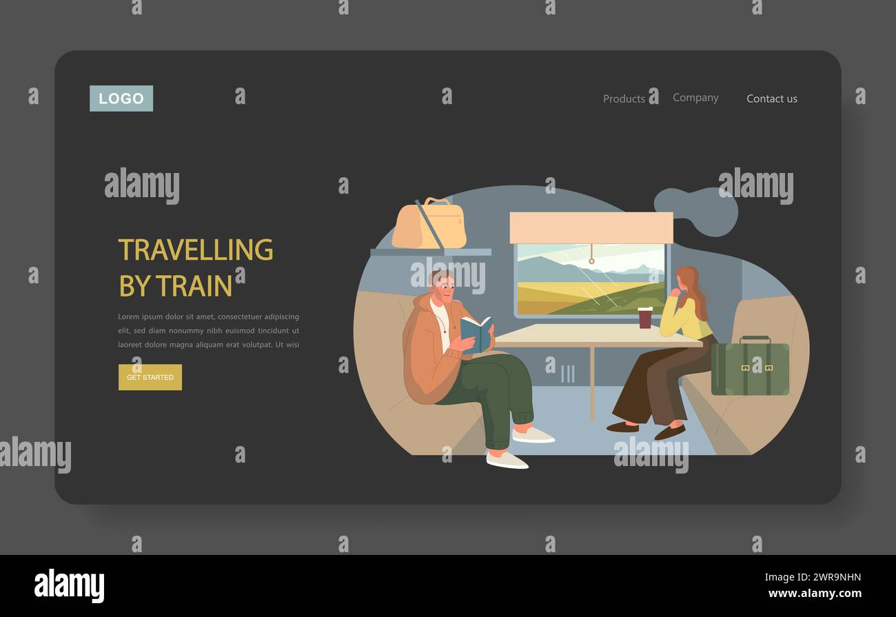 Views from train Stock Vector Images - Alamy