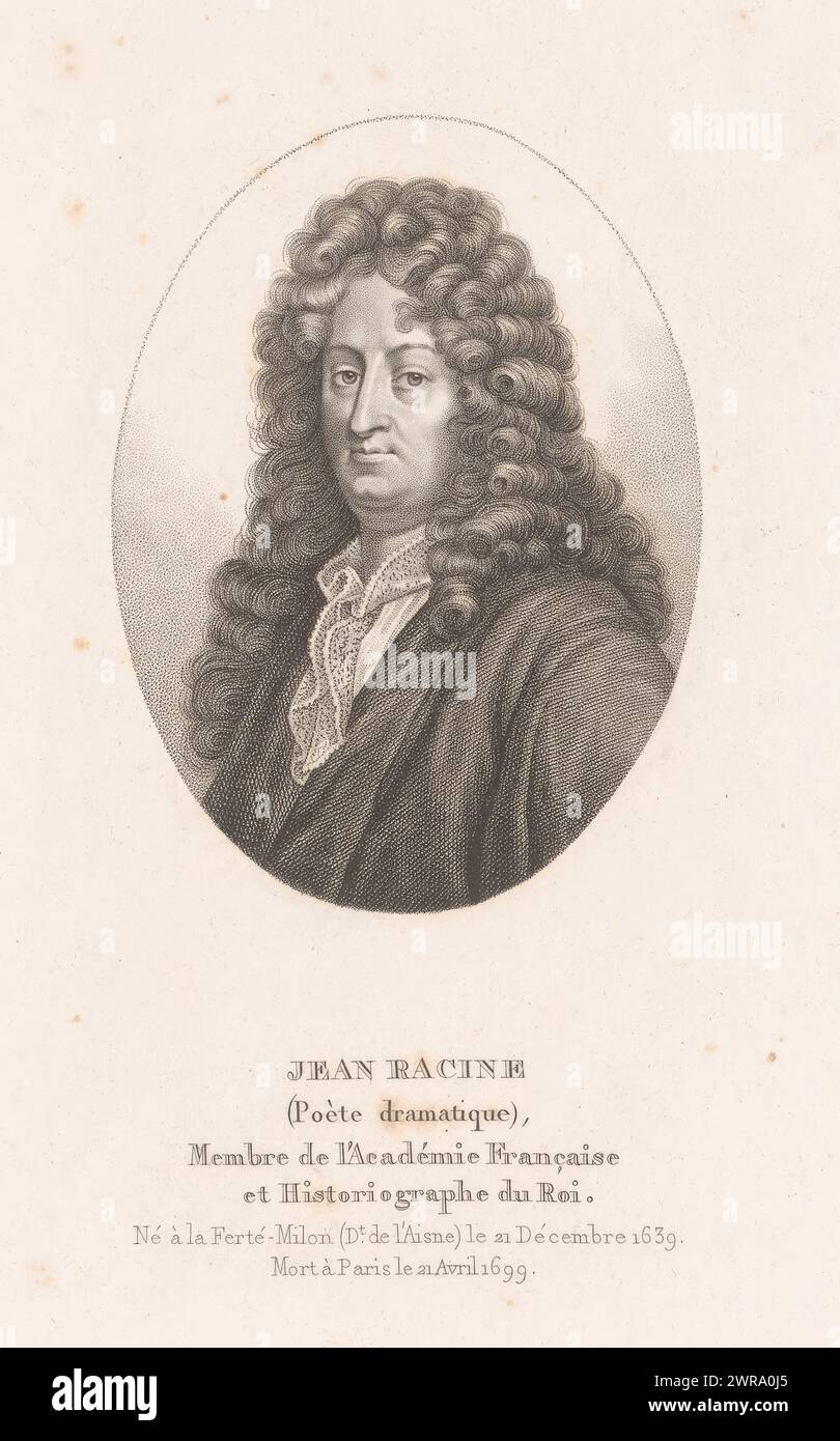 Portrait of Jean Racine, Complete overview of celebrities (series title ...