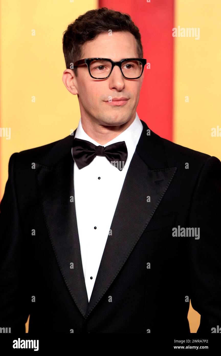 Andy Samberg bei der Vanity Fair Oscar Party 2024 anlässlich der 96. Oscar Verleihung im Wallis