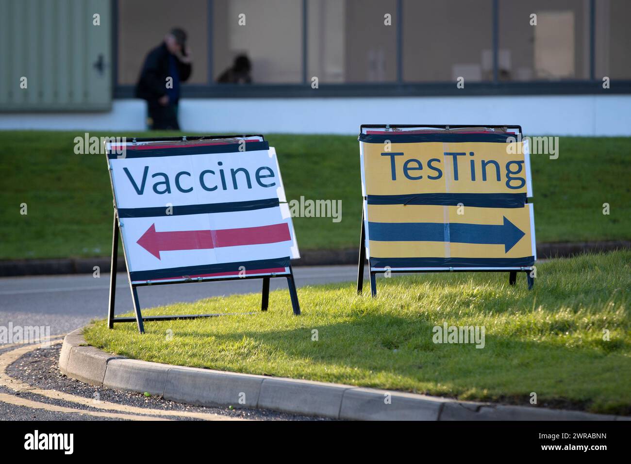 05/01/21 ***with video*** Covid-19 vaccine and testing facility at JCB ...
