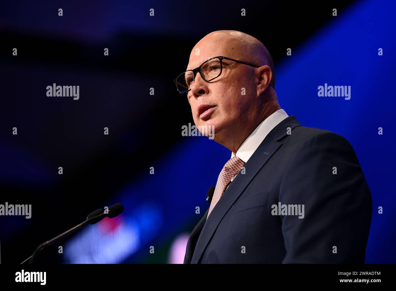 Sydney, Australia. 12th Mar, 2024. Leader of the Opposition Peter ...