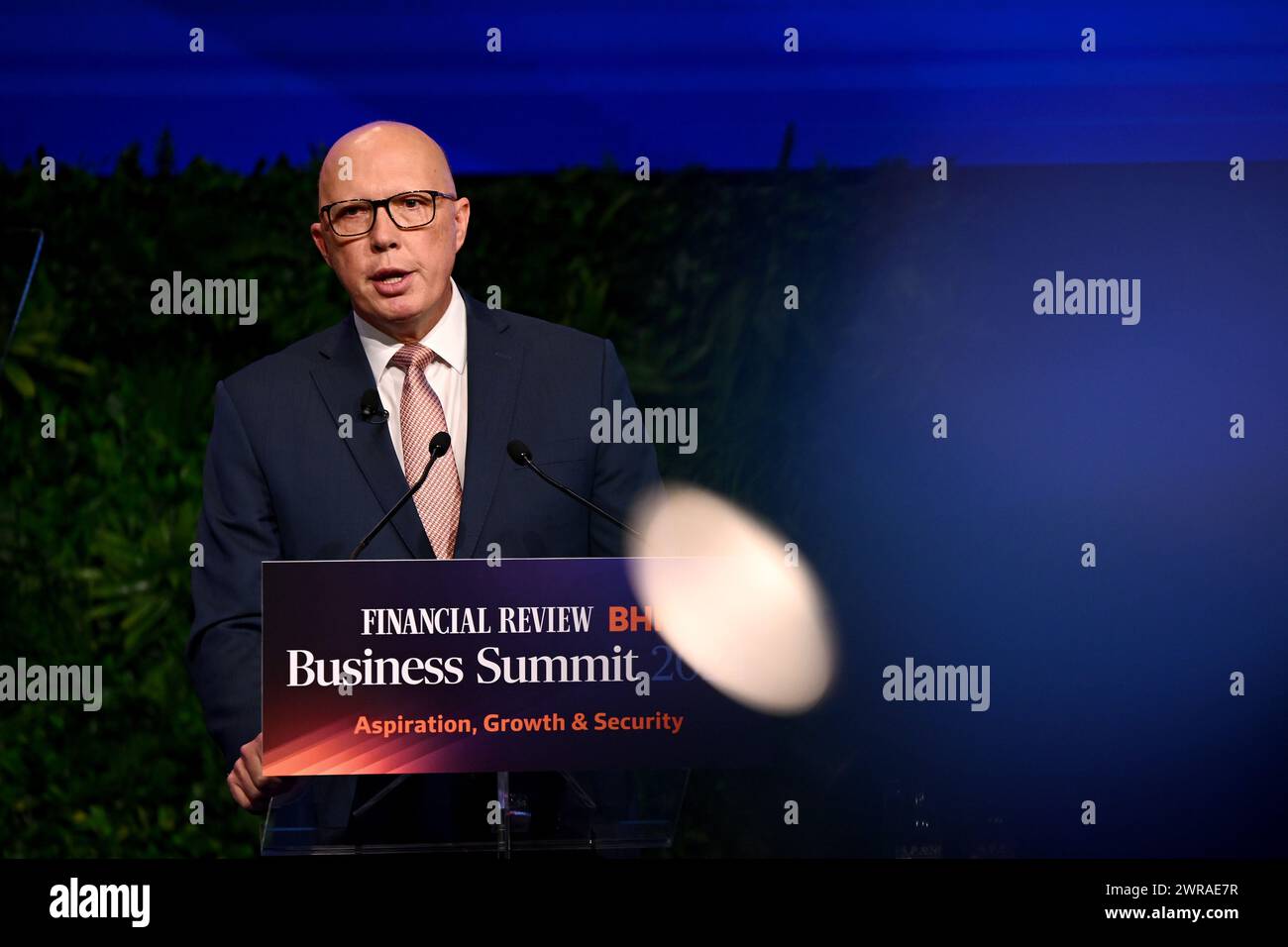 Sydney, Australia. 12th Mar, 2024. Leader of the Opposition Peter ...