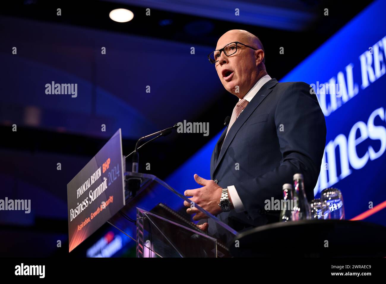 Sydney, Australia. 12th Mar, 2024. Leader of the Opposition Peter ...