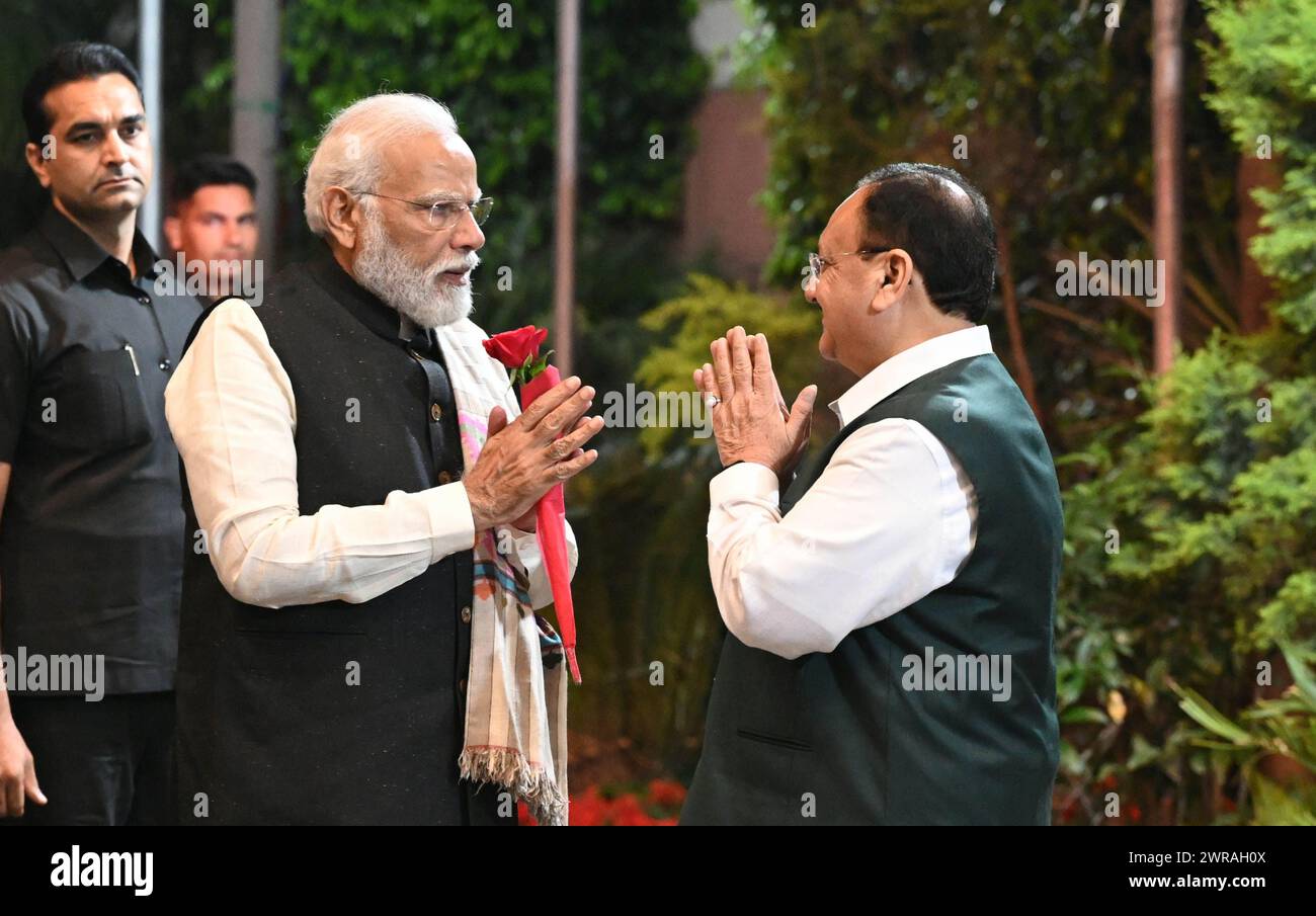 New Delhi, India. 11th Mar, 2024. NEW DELHI, INDIA MARCH 11 Prime