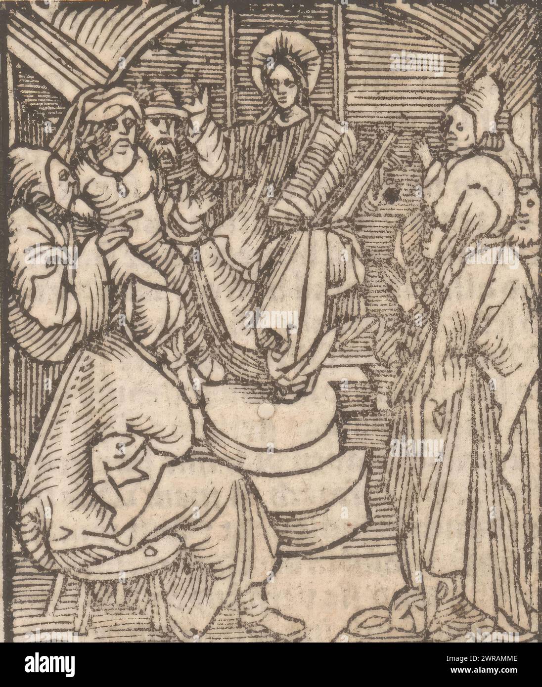 Christ as a twelve year old in the temple, print maker: anonymous ...