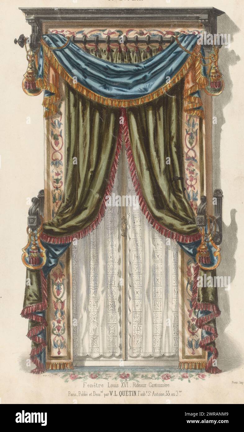 Lot De 5 Rideaux Vintage Légers à Fleurs Multicolores + Attaches : Un Souffle De Fraîcheur Rétro
