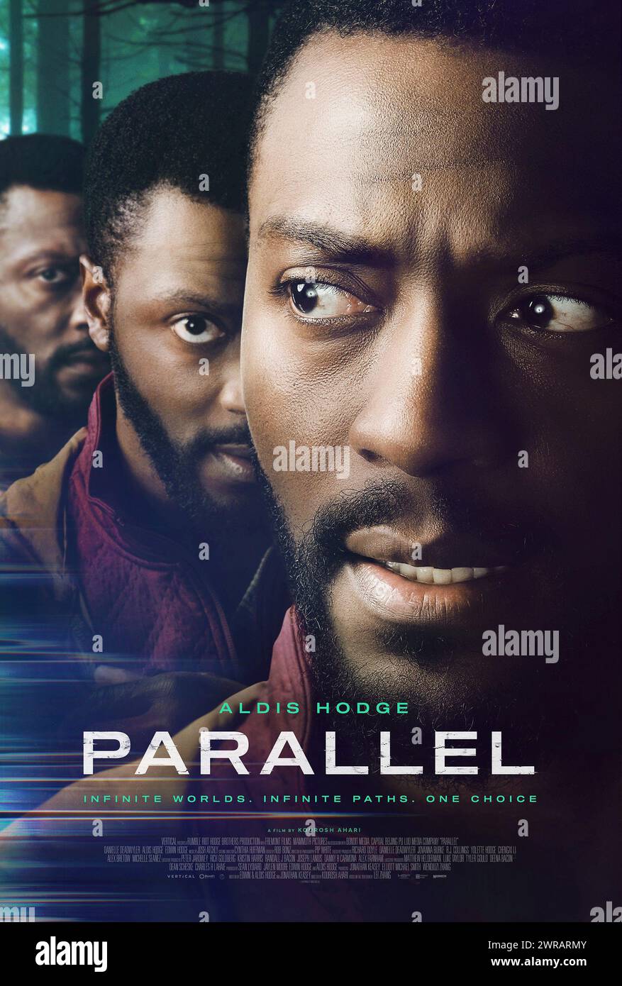 PARALLEL, character poster, Aldis Hodge, 2024. © Vertical Entertainment