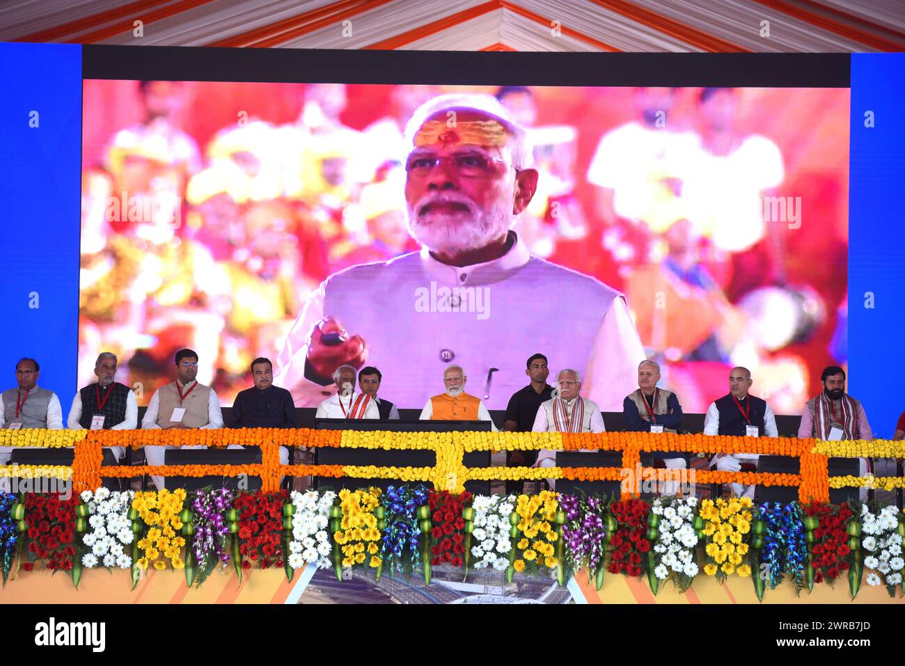 Modi Lal GURUGRAM, INDIA - MARCH 11: Prime Minister Narendra Modi, Cabinet ...