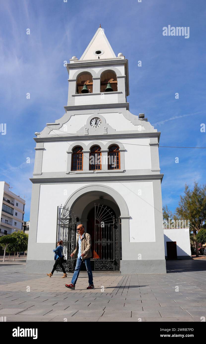 Kirche, Puerto del Rosario, Fuerteventura, Kanarische Inseln, Spanien/ Fuerteventura, Canary Islands, Spain  (nur fuer redaktionelle Verwendung. Keine Stock Photo