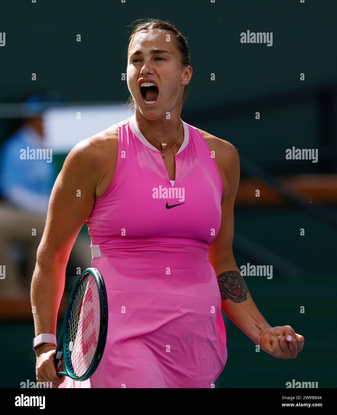 Aryna sabalenka 2024 reacts hi-res stock photography and images - Alamy