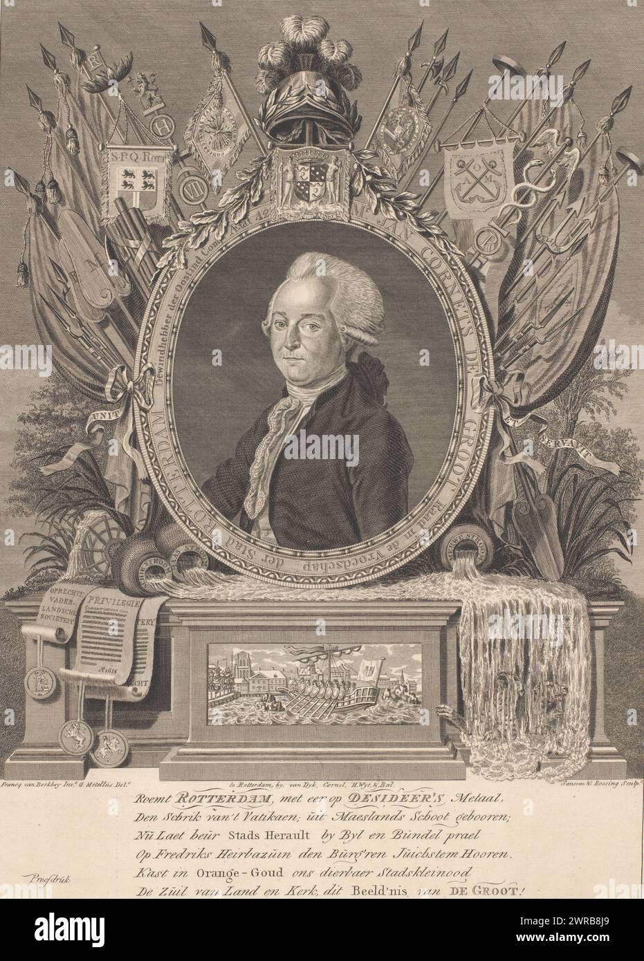 Portrait of Jan de Groot, Bust to the left of the driver Jan